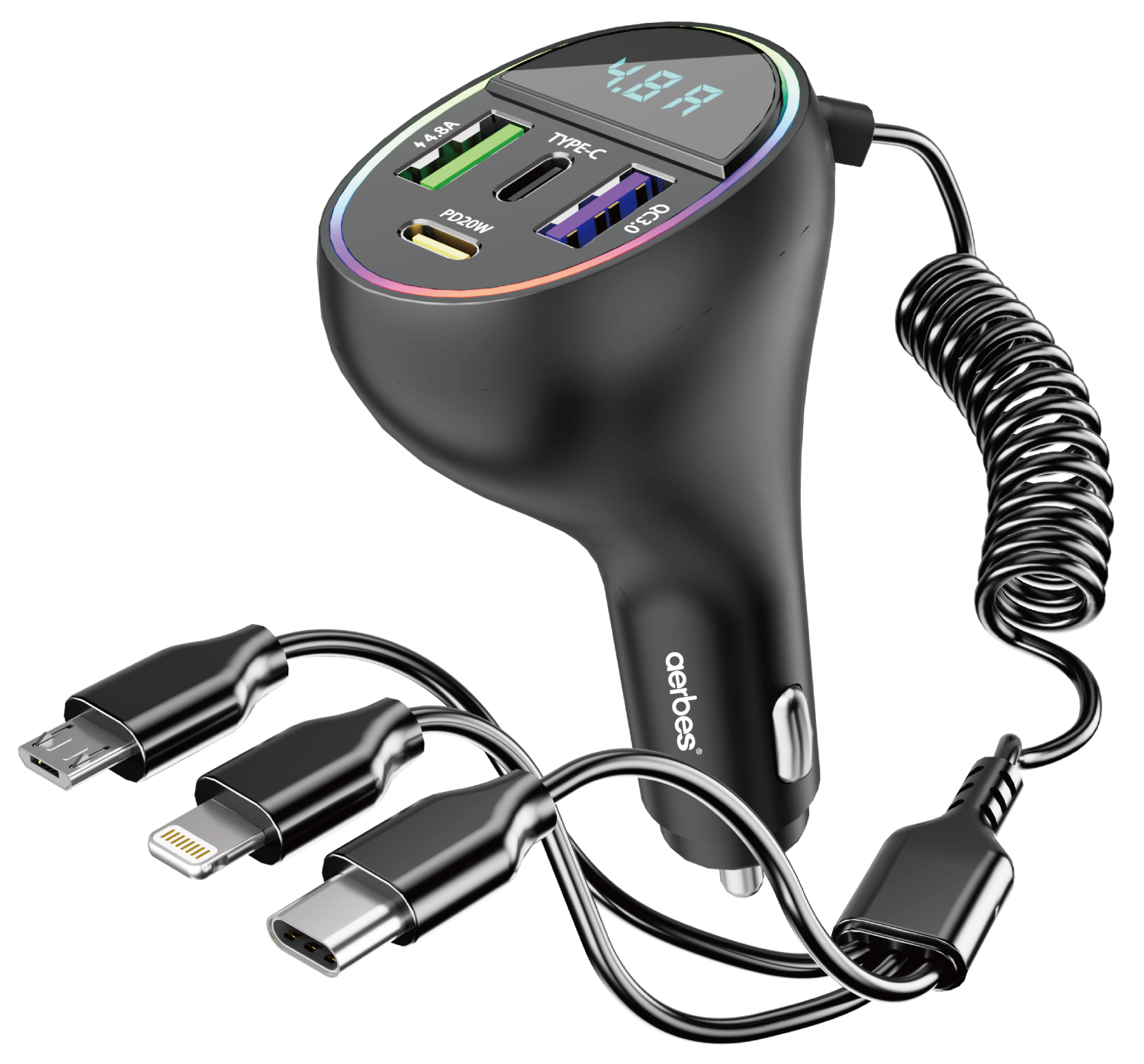 AB-CZ29 Car Phone Charger – Fast Charging Vehicle Charger
