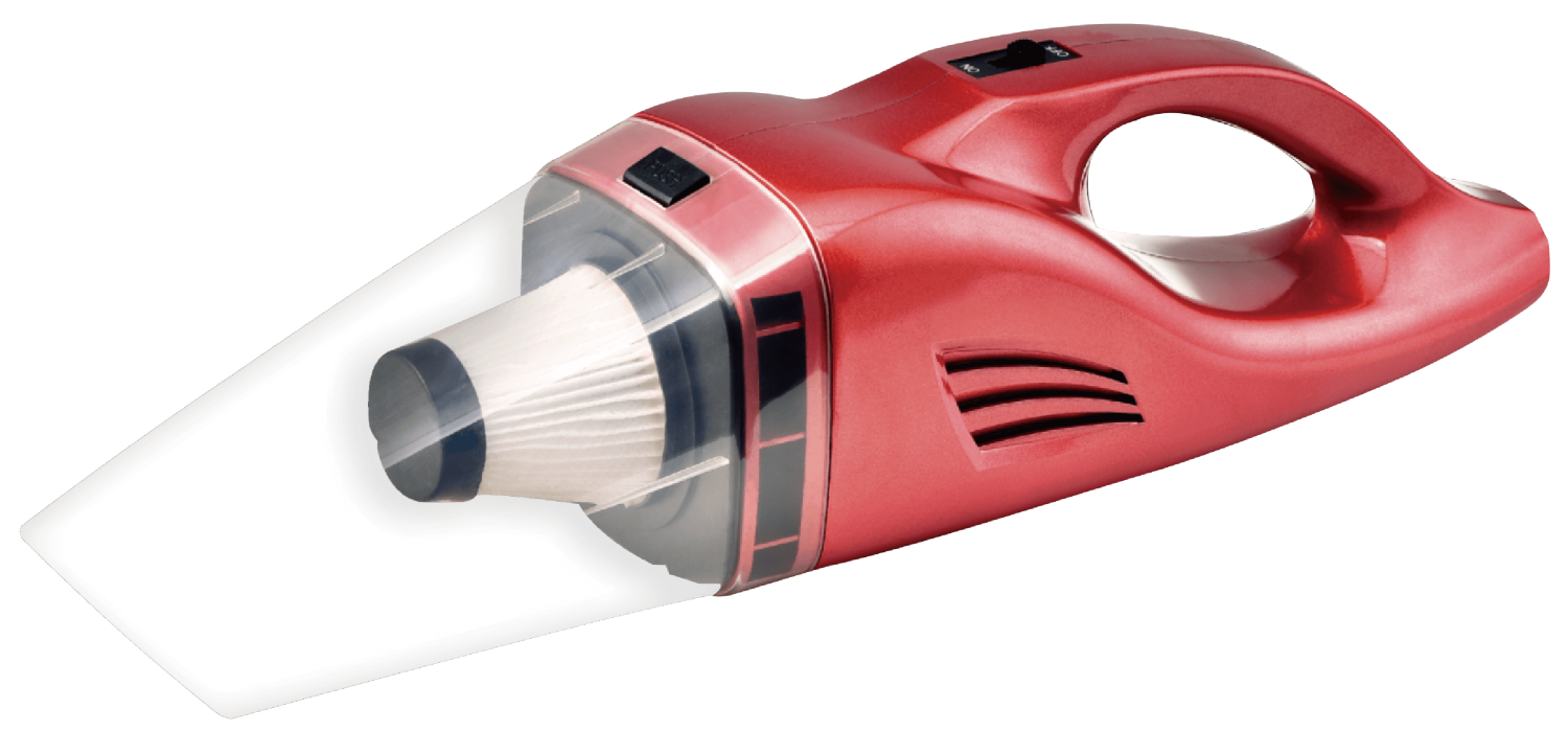 AB-J384 Cordless Car Vacuum Cleaner – 1800mAh ×2 Rechargeable